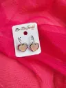  Nude Heart Drop Earrings 