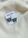 Rainbow Butterfly Stud Earrings – Fashion Jewelry