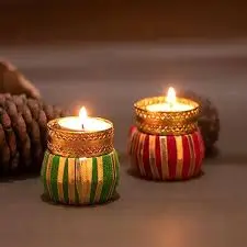 **Drum Tealight Holders**