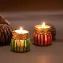 **Drum Tealight Holders**