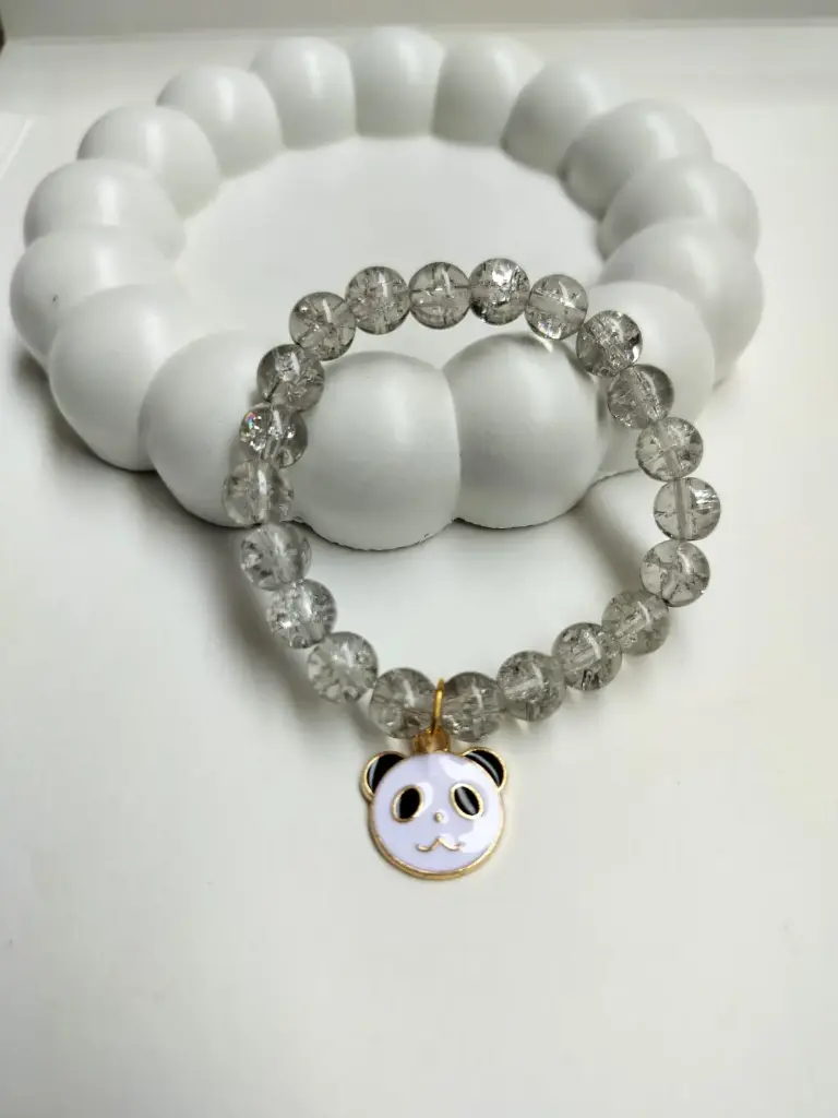* 🐼✨ **Panda Charm Kids Bracelets** *