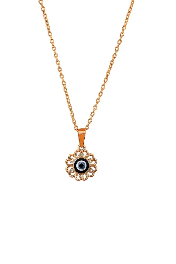  ✨ **Evil Eye Blossom Necklace** ✨ 