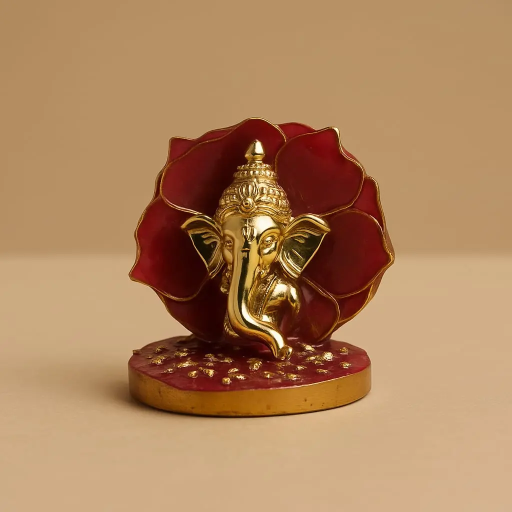 Handcrafted resin Ganesh stand