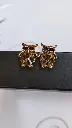 Stud earrings gold 