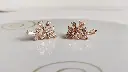 Stud earrings gold 