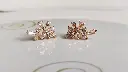 Stud earrings gold 