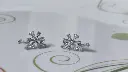 Stud earrings silver 