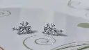 Stud earrings silver 