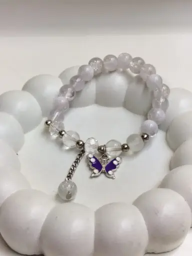 Butterfly charm bracelet