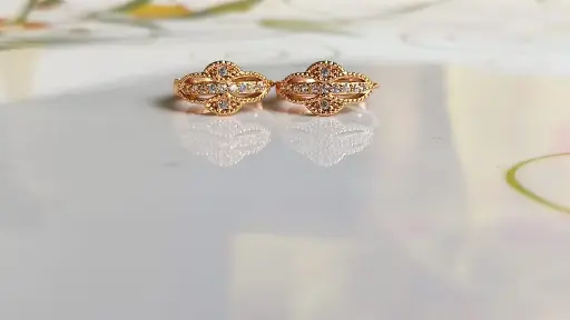 Vintage-Inspired Ornate Hoop Earrings